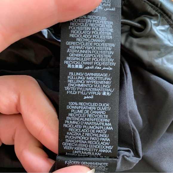 Sweaty Betty Aspen Coat Puffer Jacket Goose Down Fill Parka Apres Ski Size XL - Picture 10 of 14